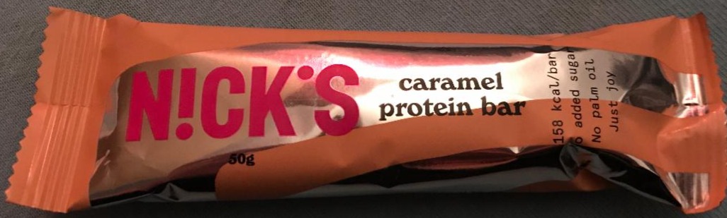 Fotografie - Protein Bar Caramel Nick´s