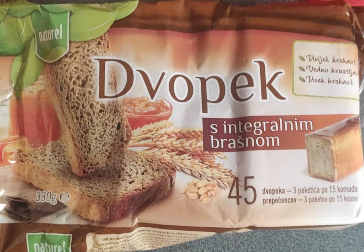 Fotografie - Dvopek s integralnim brašnom Naturel