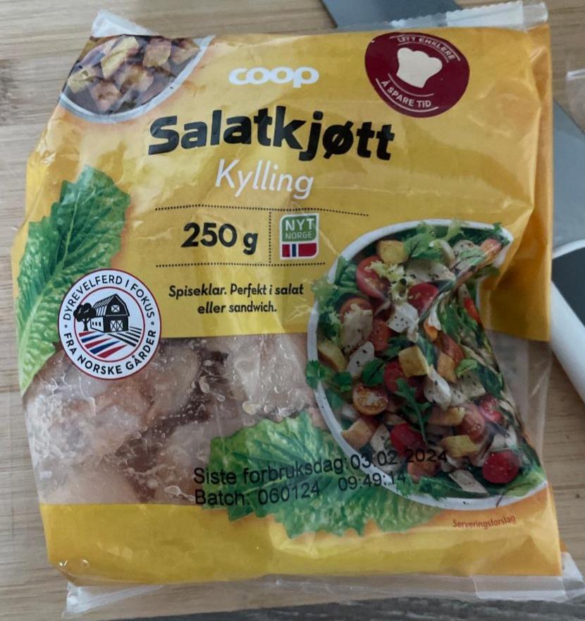 Fotografie - Salatkjøtt Kylling Coop