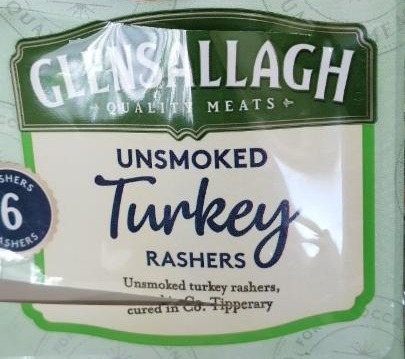 Fotografie - Turkey unsmoked rashers