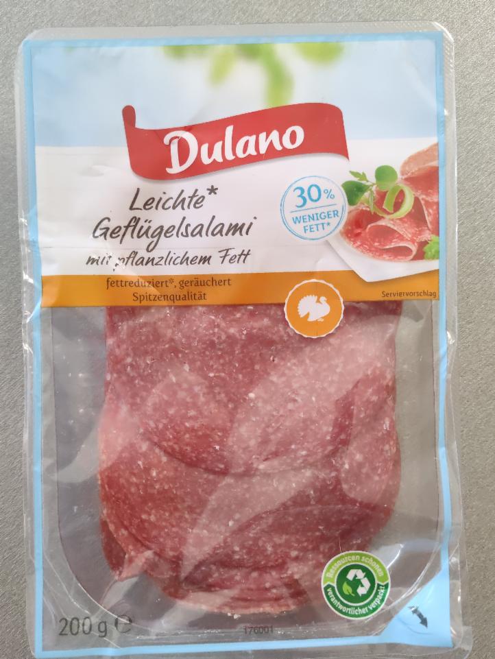 Fotografie - Leichte Geflügelsalami Dulano