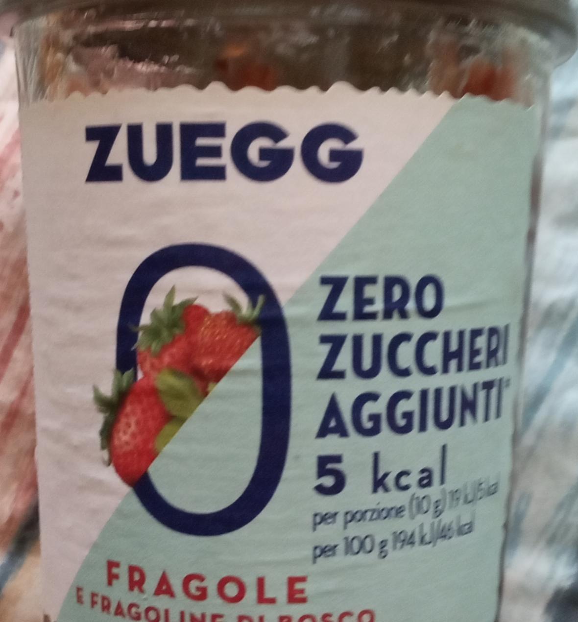 Fotografie - Zero Zuccheri Aggiunti Fragole Zuegg