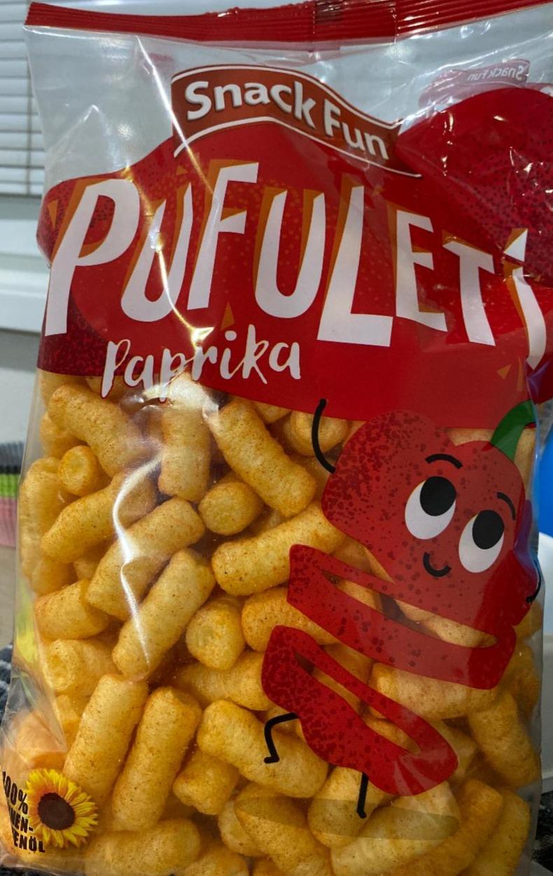 Fotografie - Pufuleti Paprika Snack Fun