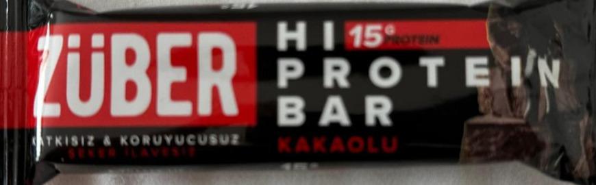 Fotografie - Hi Protein Bar Kakaolu Zuber