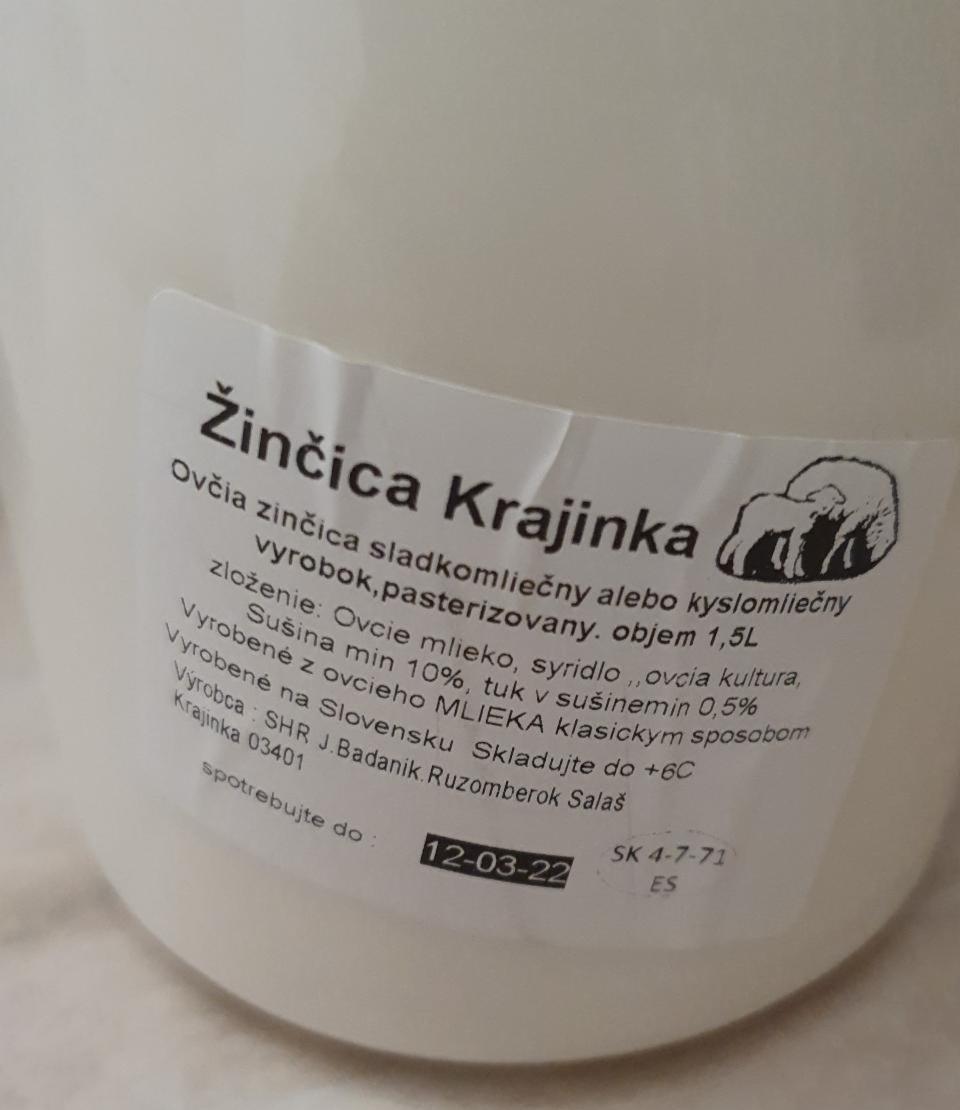 Fotografie - Žinčica Krajinka