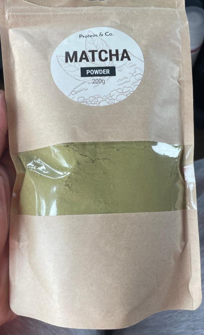 Fotografie - Matcha powder Protein & Co.