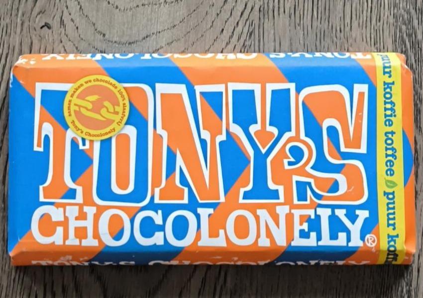 Fotografie - Puur koffie toffee Tony's Chocolonely