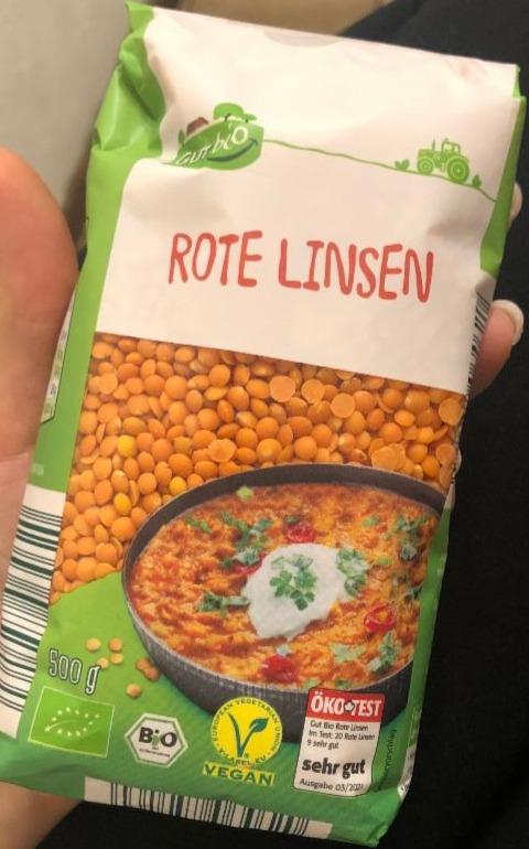 Fotografie - Rote Linsen GutBio