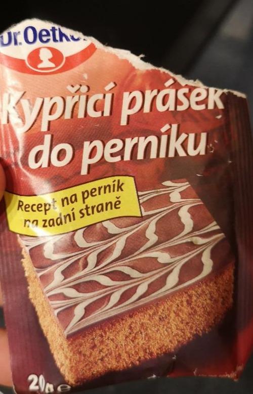 Fotografie - Kyprici prášek do perníku Dr. Oetker