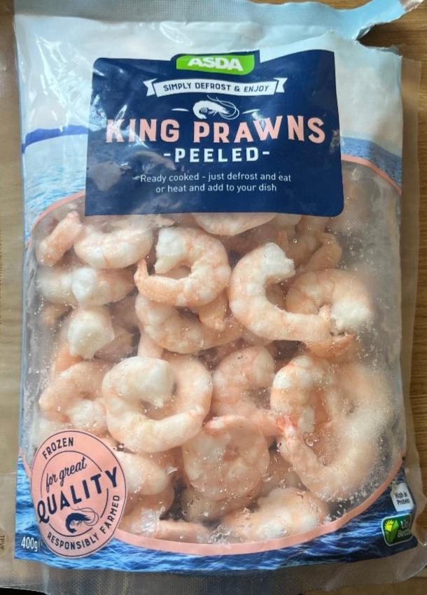 Fotografie - King prawns peeled Asda