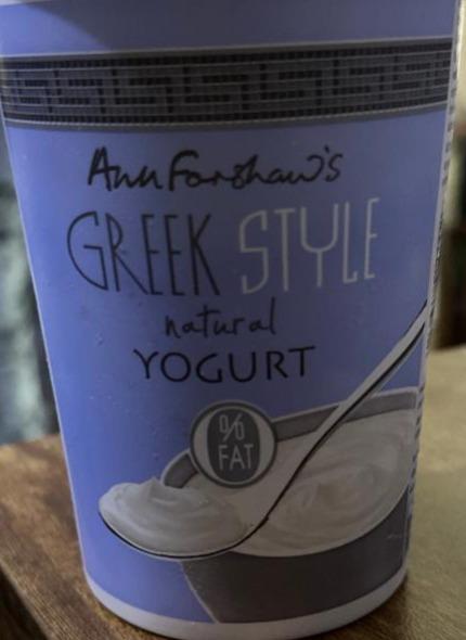 Fotografie - GREEK STYLE Natural YOGURT Ann Forshaw’s