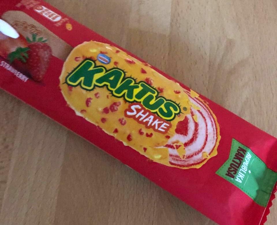 Fotografie - kaktus shake strawberry republika kaktusa Nestlé