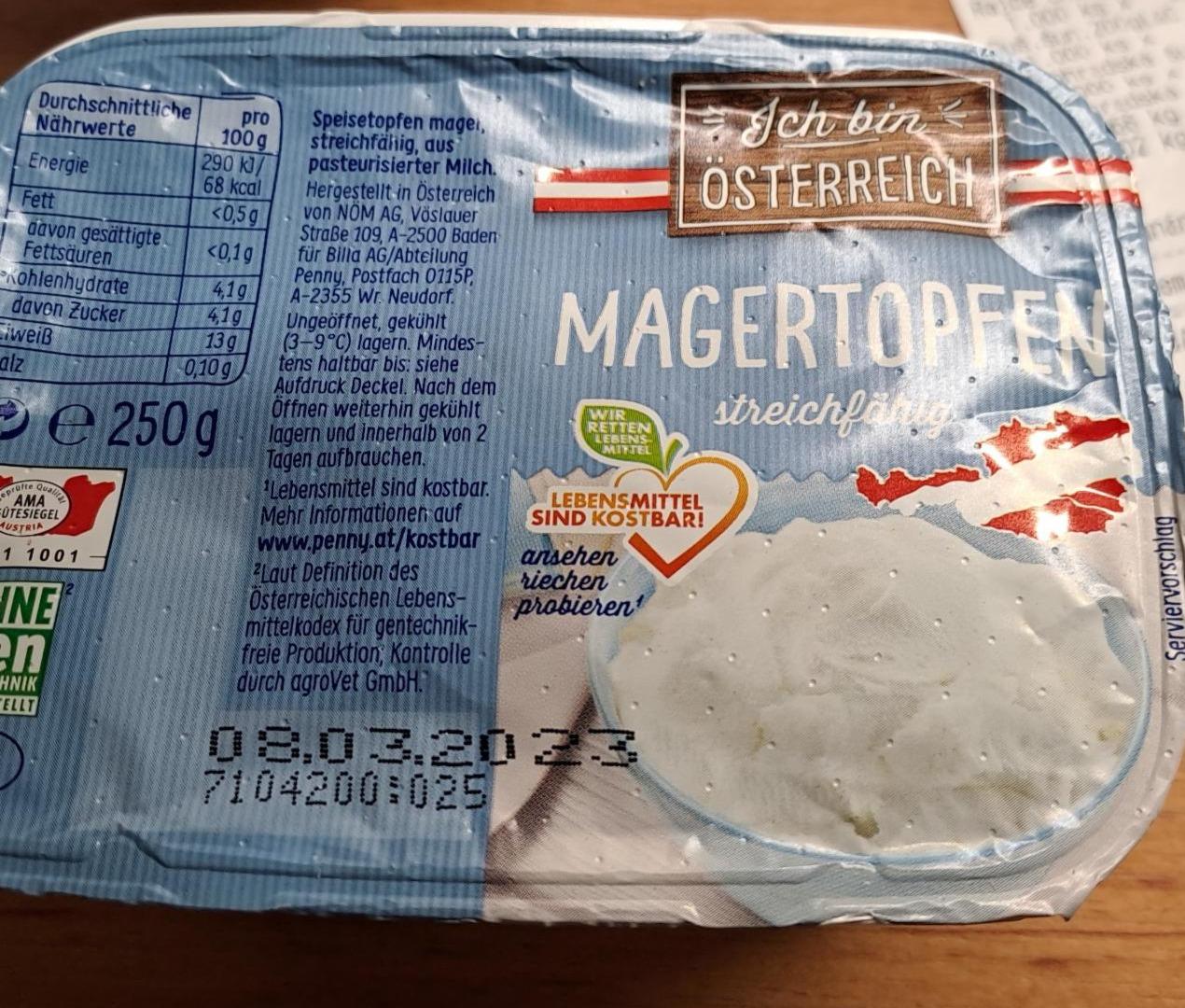 Fotografie - Magertopfen Ich bin Österreich