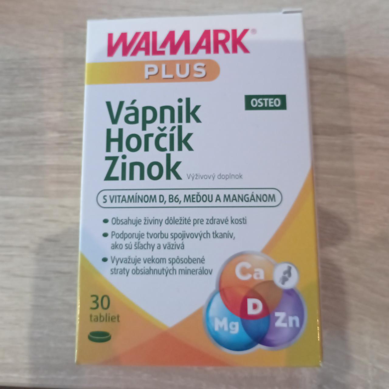 Fotografie - Vápník, hořčík, zinek s vitaminem D, B6, mědí a manganem