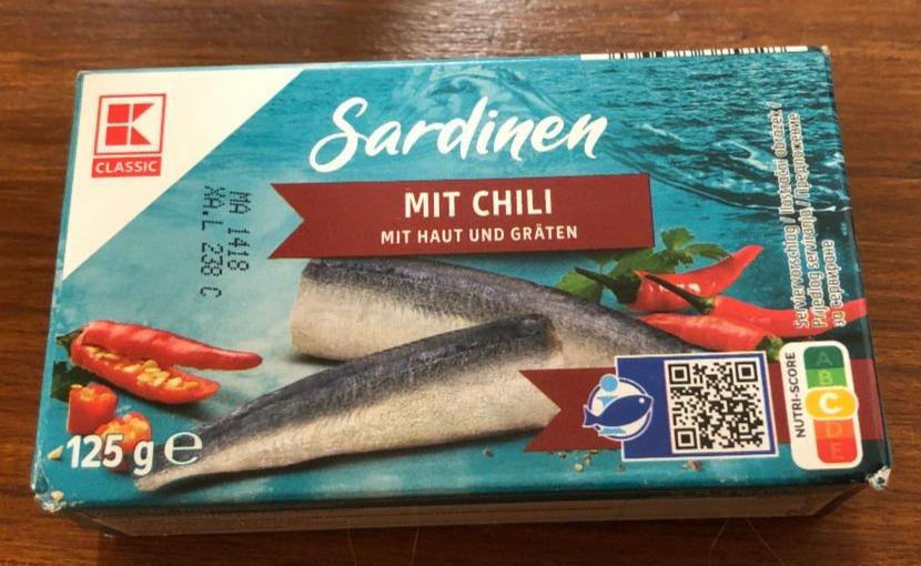 Fotografie - Sardinen mit chili K-Classic