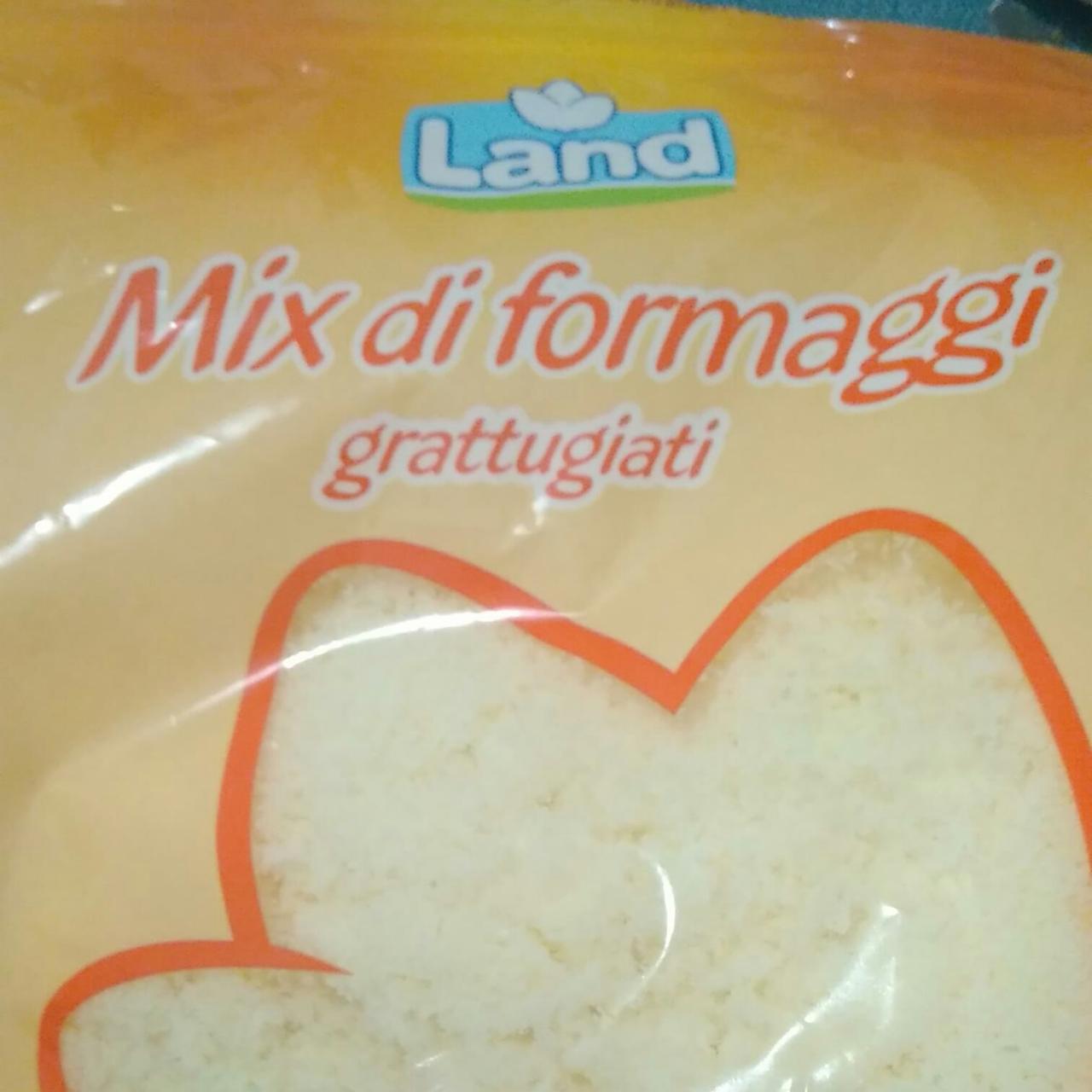 Fotografie - Mix di formaggi grattugiati Land