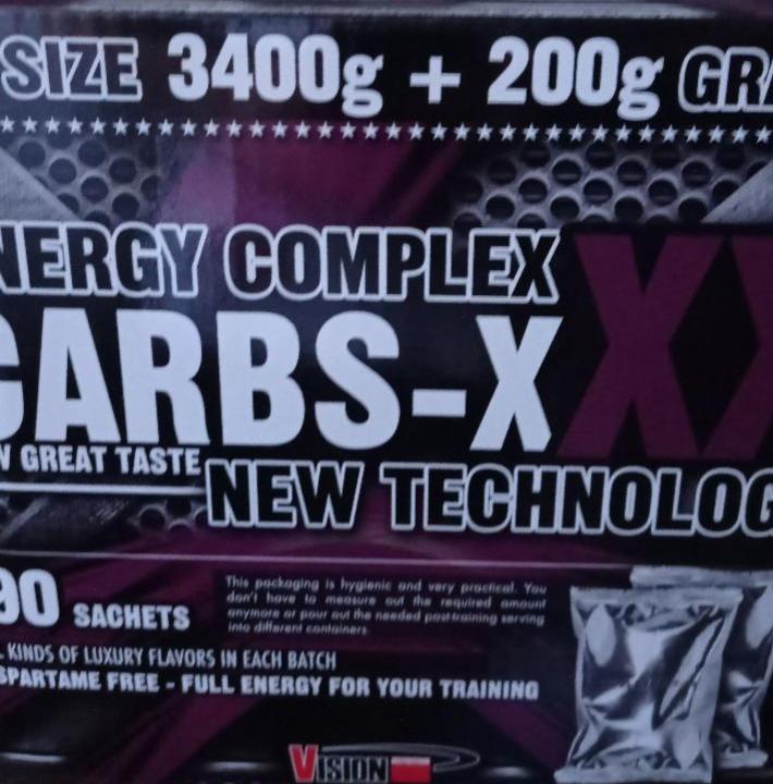 Fotografie - Carbs-xXX Vision Nutrition