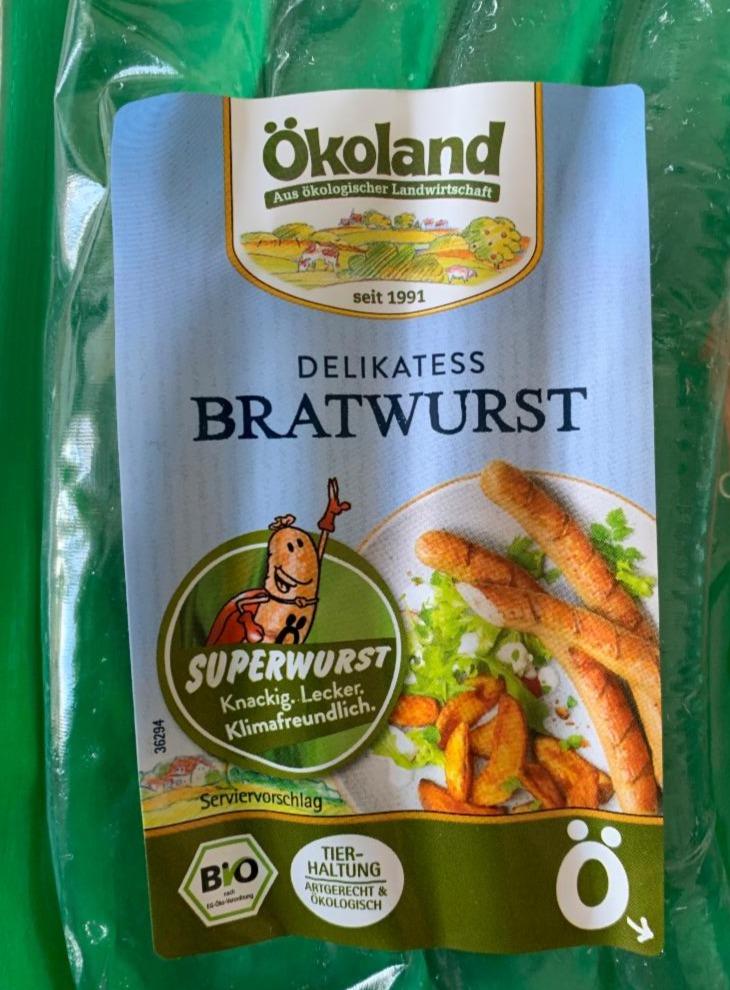 Fotografie - Delikatess Bratwurst Ökoland