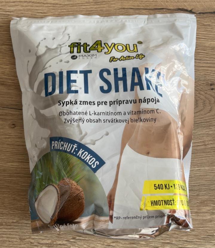 Fotografie - Diet shake kokos Fit4you