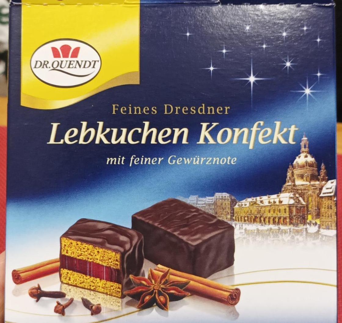 Fotografie - Feines Dresdner Lebkuchen Konfekt Dr. Quendt