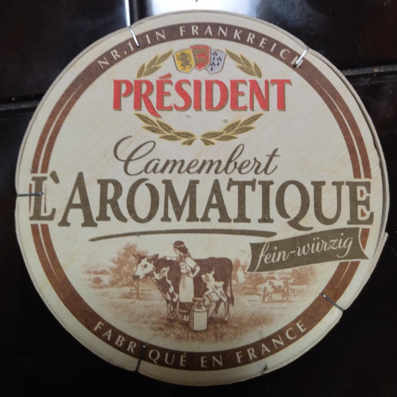 Fotografie - Camembert L'aromatique fein-würzig Président