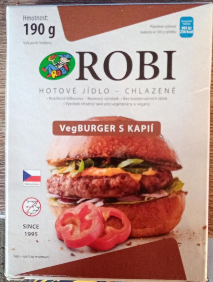 Fotografie - VegBurger s kapií Robi