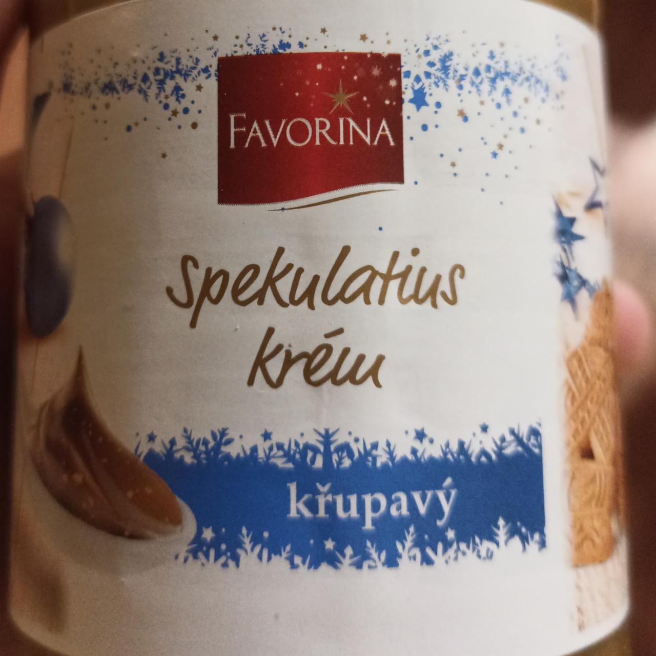 Fotografie - Spekulatius krém křupavý Favorina