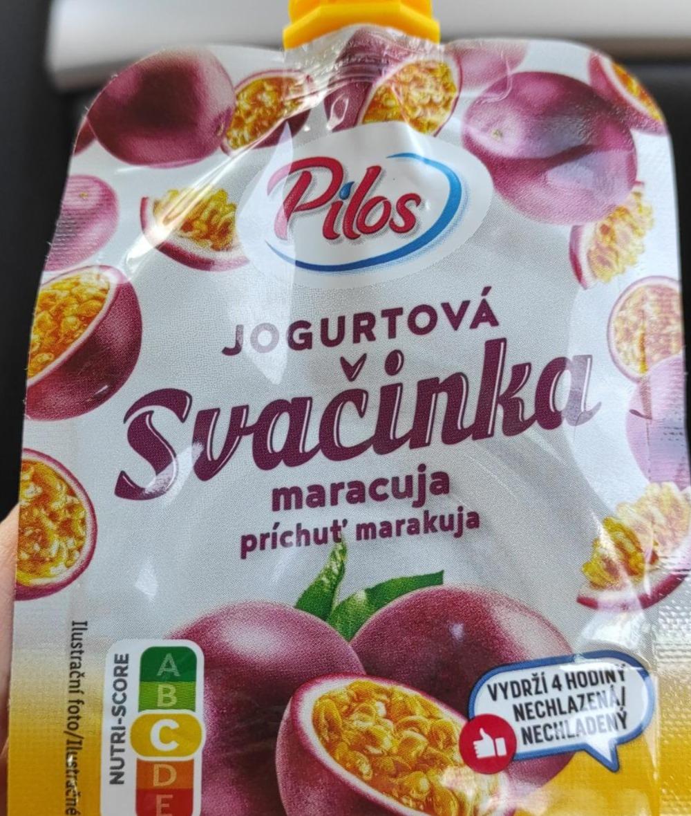 Fotografie - Jogurtová svačinka maracuja Pilos