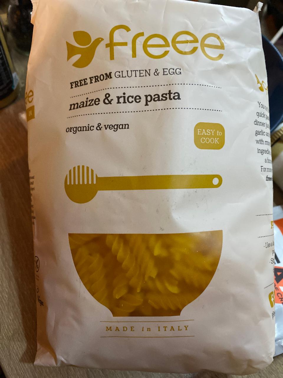 Fotografie - Freee maize&rice pasta