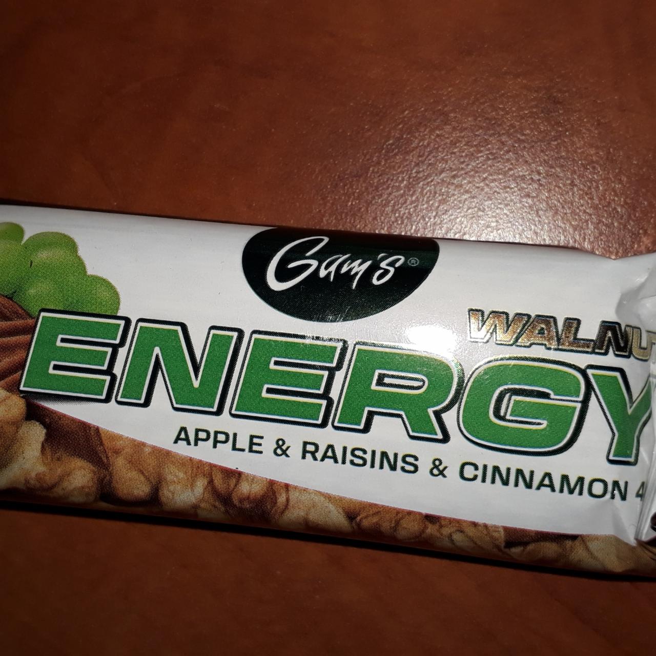 Fotografie - Walnut Energy Apple & Raisins & Cinnamon Gam's