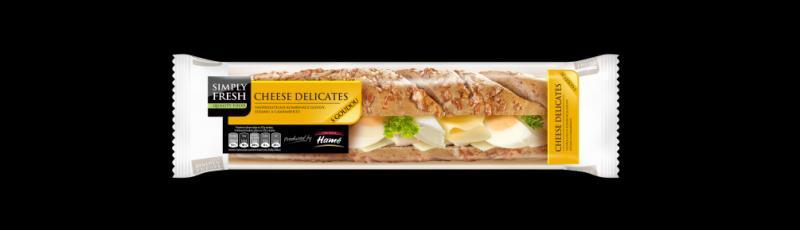 Fotografie - bageta Cheese delicates Simply fresh Hamé