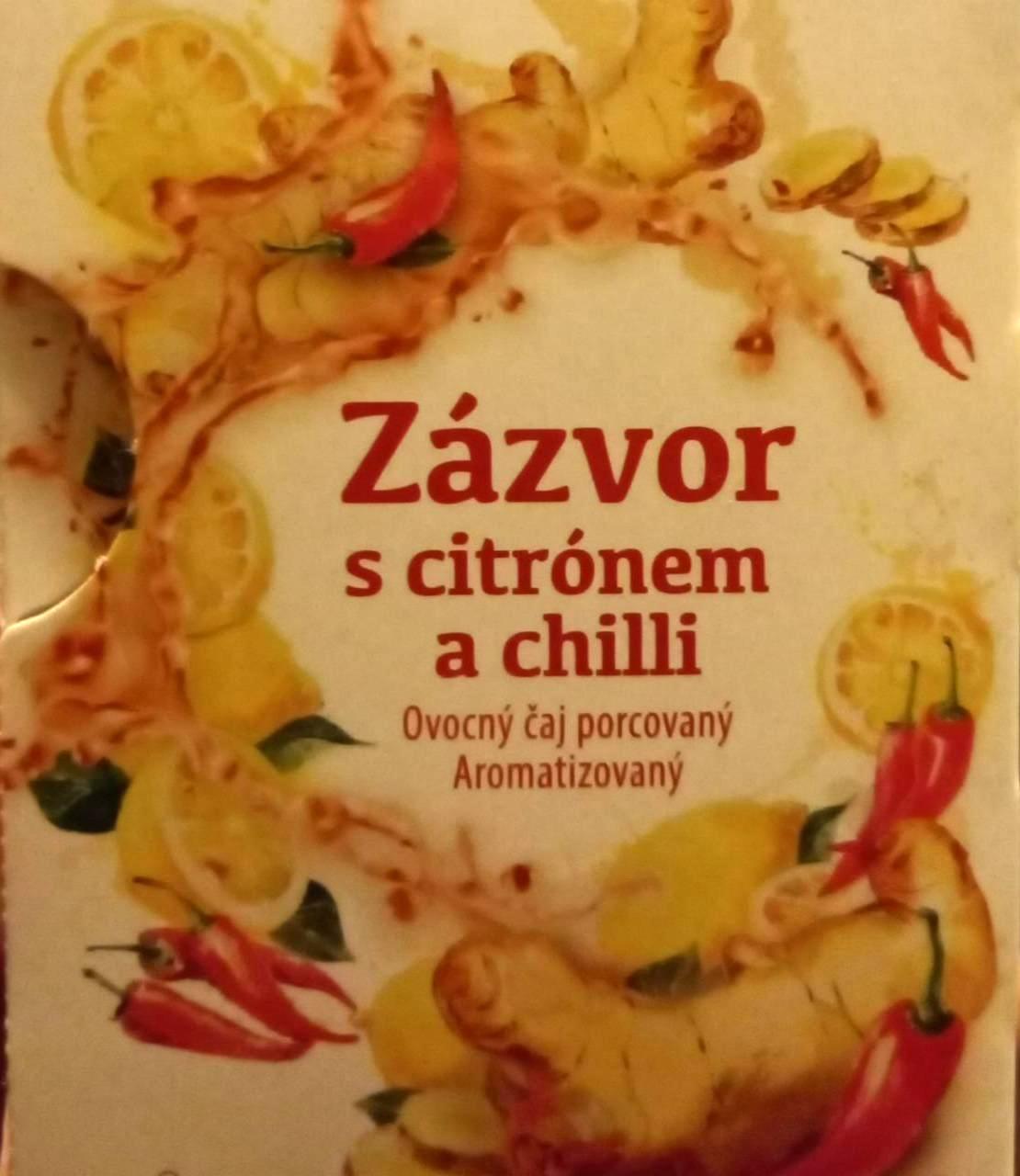 Fotografie - Zázvor s citrónem a chilli Ovocný aromatizovaný čaj Megafyt