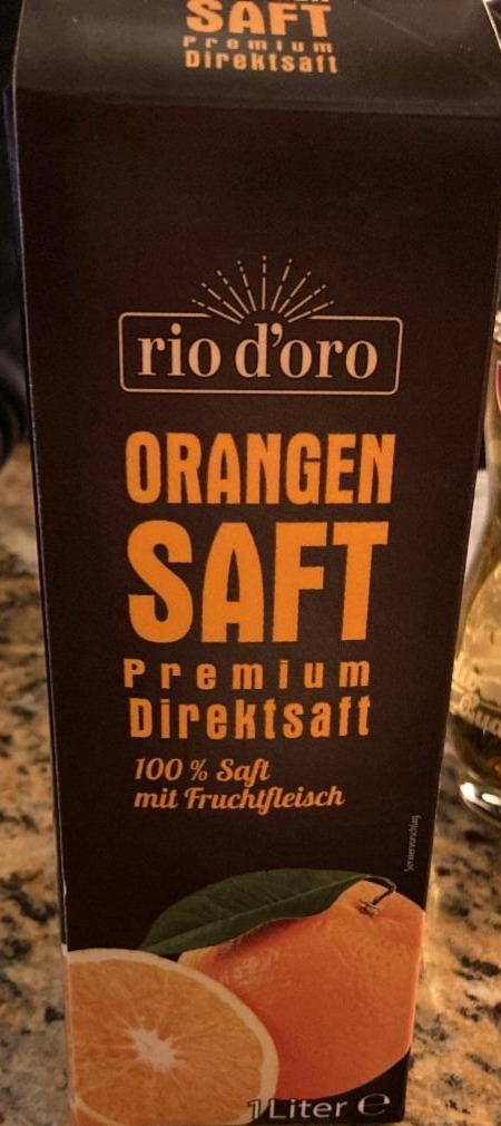 Fotografie - Orangensaft Premium direktsaft Rio d'Oro