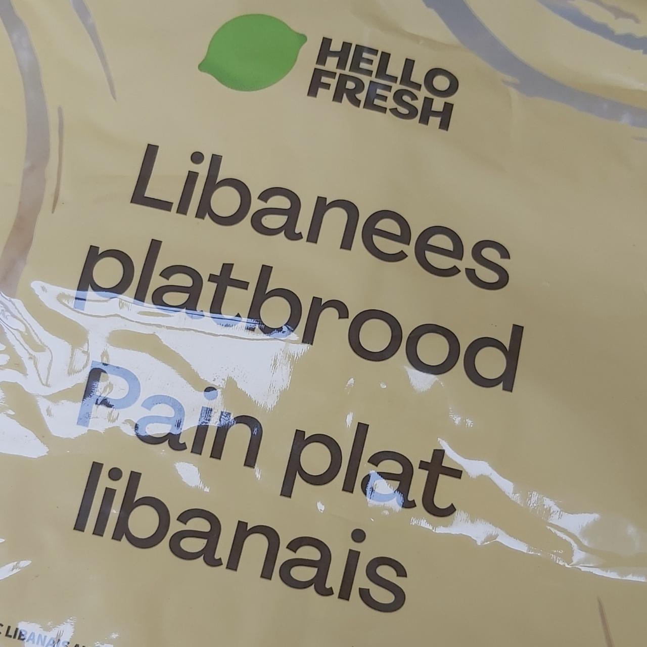 Fotografie - Libanees platbrood Hello fresh