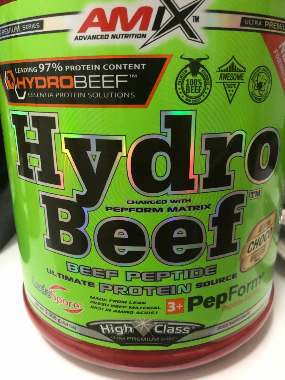 Fotografie - Hydro beef Amix Moca choco