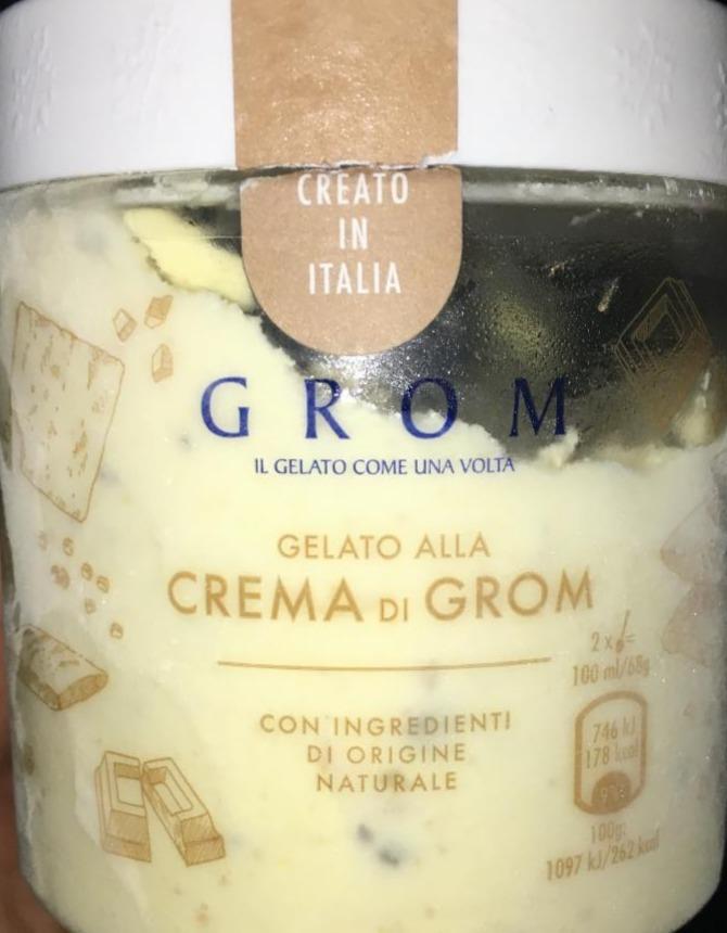 Fotografie - Grom Crema di Grom