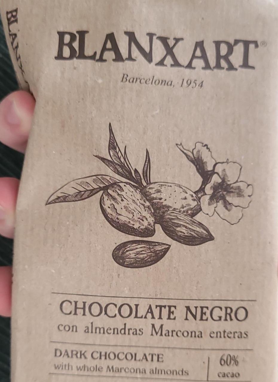 Fotografie - Chocolate negro con almendras Blanxart