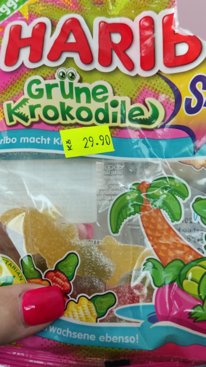 Fotografie - Grüne Krokodile Haribo