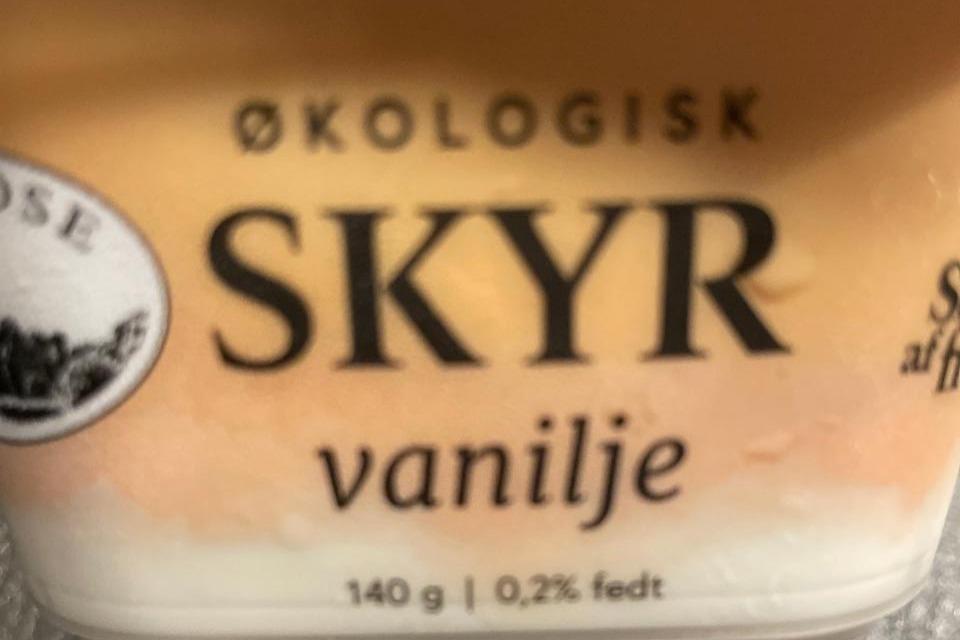 Fotografie - Skyr vanilka logimose