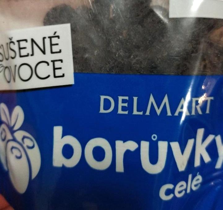 Fotografie - Borůvky celé nesířené sušené ovoce Delmart