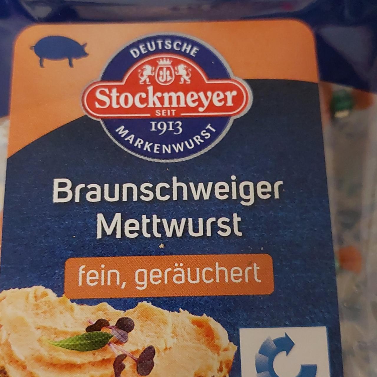 Fotografie - Braunschweiger Mettwurst Stockmeyer