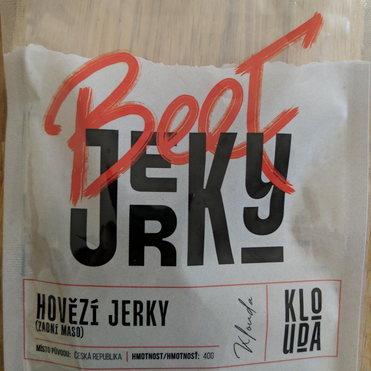 Fotografie - Beef Jerky Hovězí Klouda