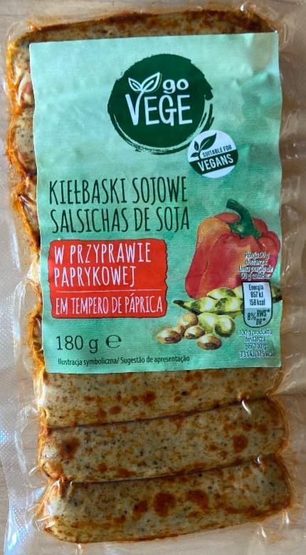 Fotografie - Kiełbaski sojowe w przyprawie paprykowej Go Vege