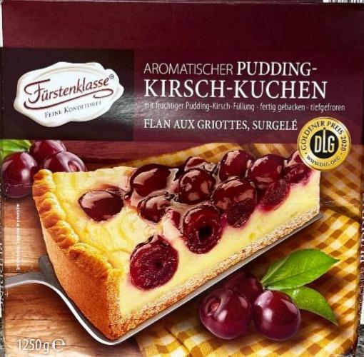 Fotografie - aromatischer puding- kirsch-kuchen