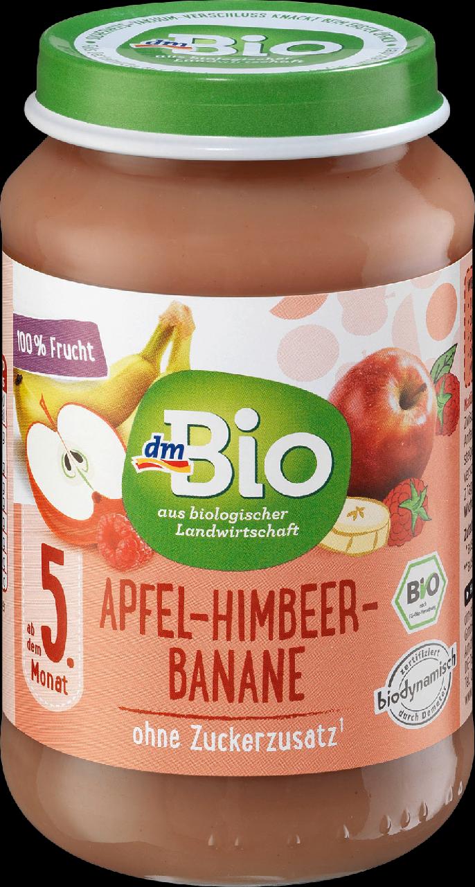 Fotografie - Apfel-Himbeere-Banane dmBio