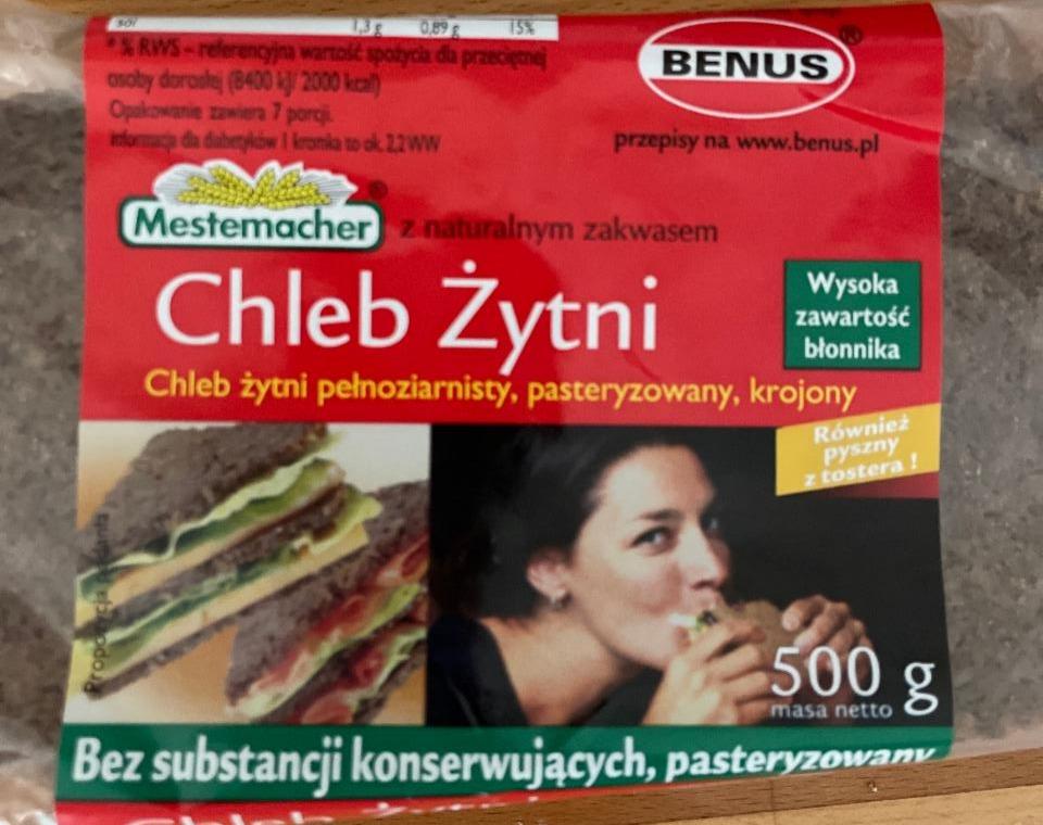 Fotografie - Chleb żytni pełnoziarnisty z naturalnym zakwasem Mestemacher