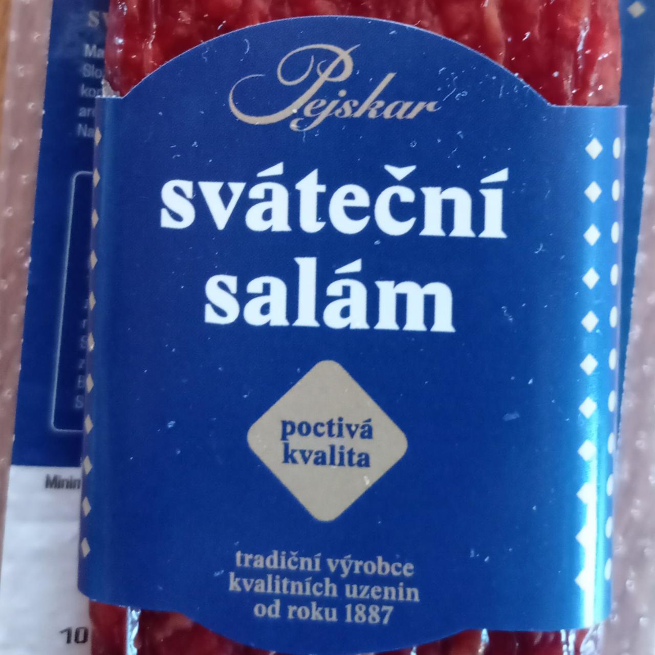 Fotografie - Sváteční salám Pejskar