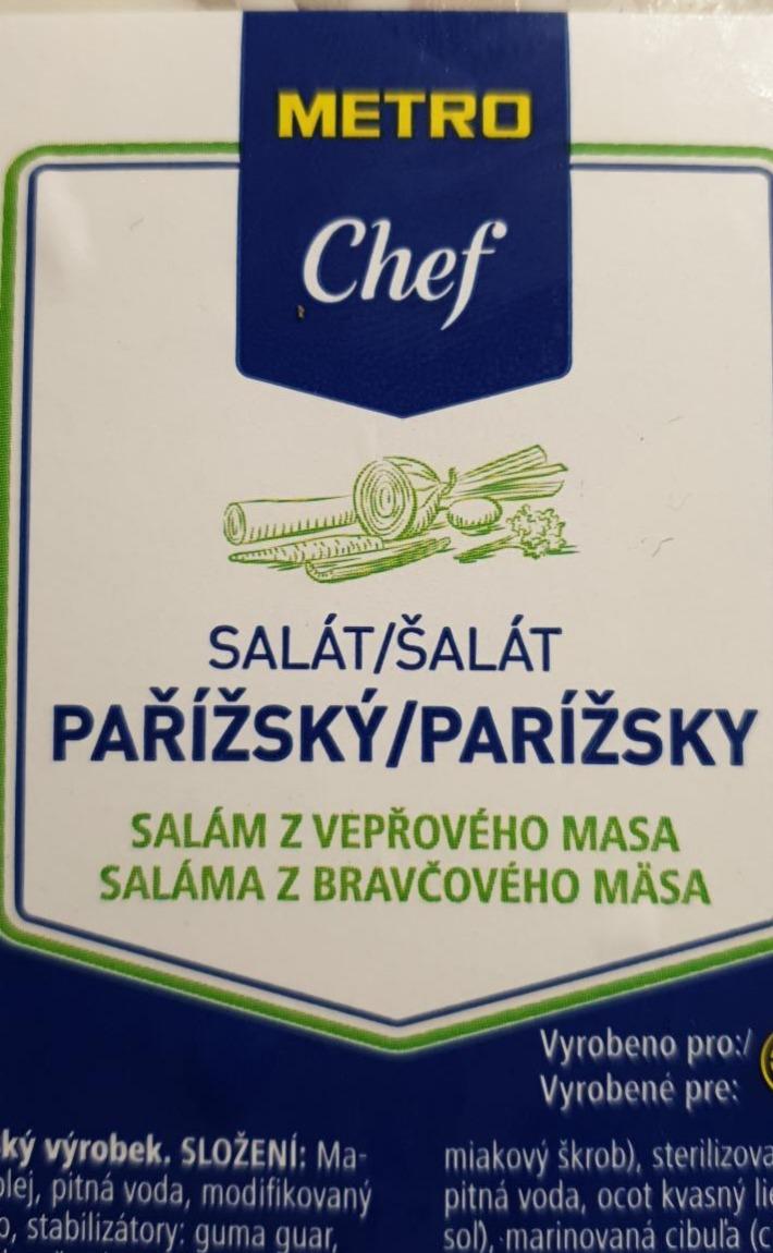 Fotografie - Pařížský salát Metro Chef