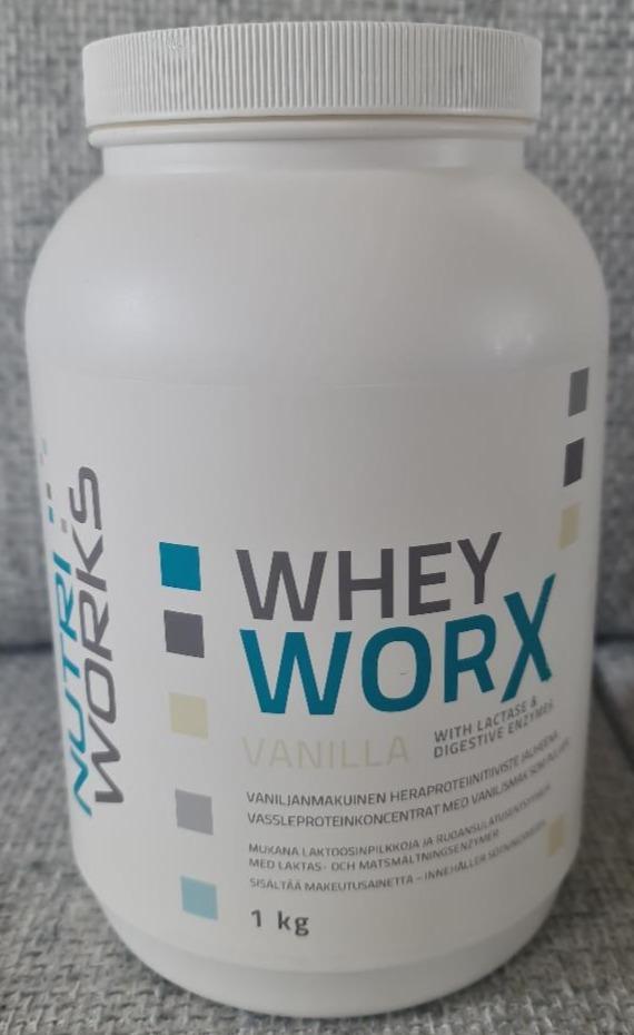 Fotografie - Whey Worx Vanilla Nutri works