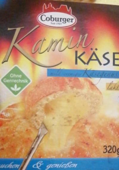 Fotografie - Kamin Käse Coburger